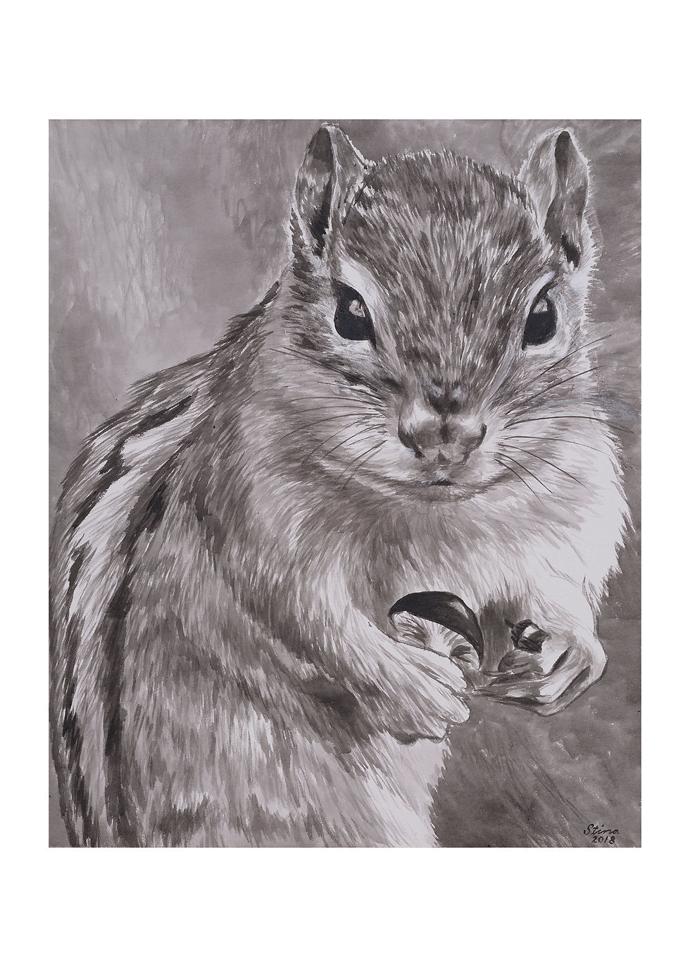 "Sir Chipmunk" by Stina Folkebrant
